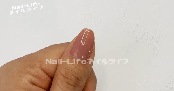 02 ピンクベージュ2度塗り