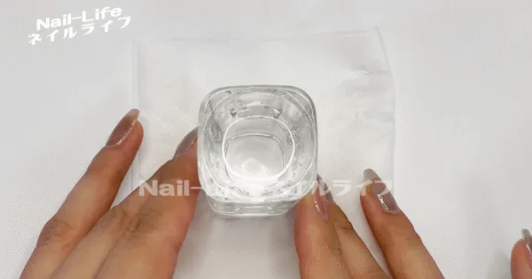 スリコのジェルはお湯でオフする