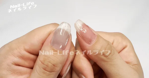 マグネットでフレンチデザイン