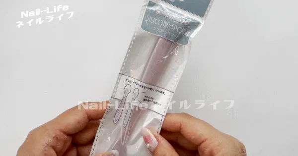シリコン製のスプーン
